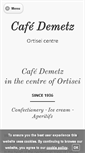 Mobile Screenshot of cafedemetz.com