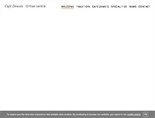 Tablet Screenshot of cafedemetz.com